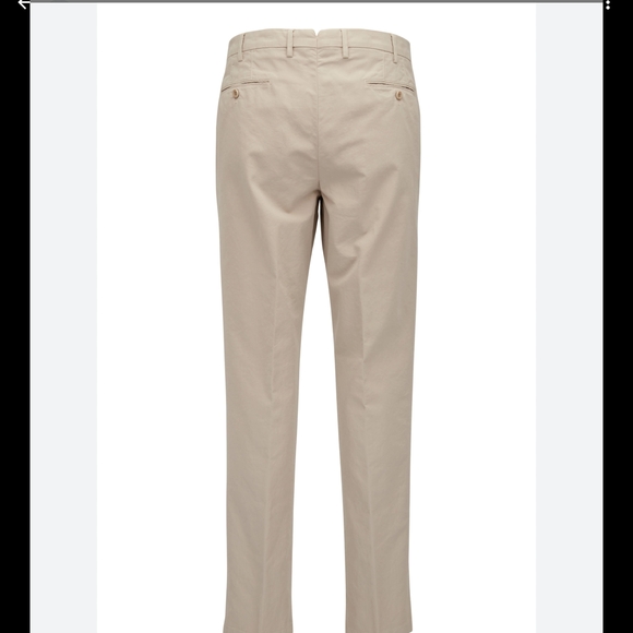 Loro Piana Men's Corduroy Pants - Cream 281